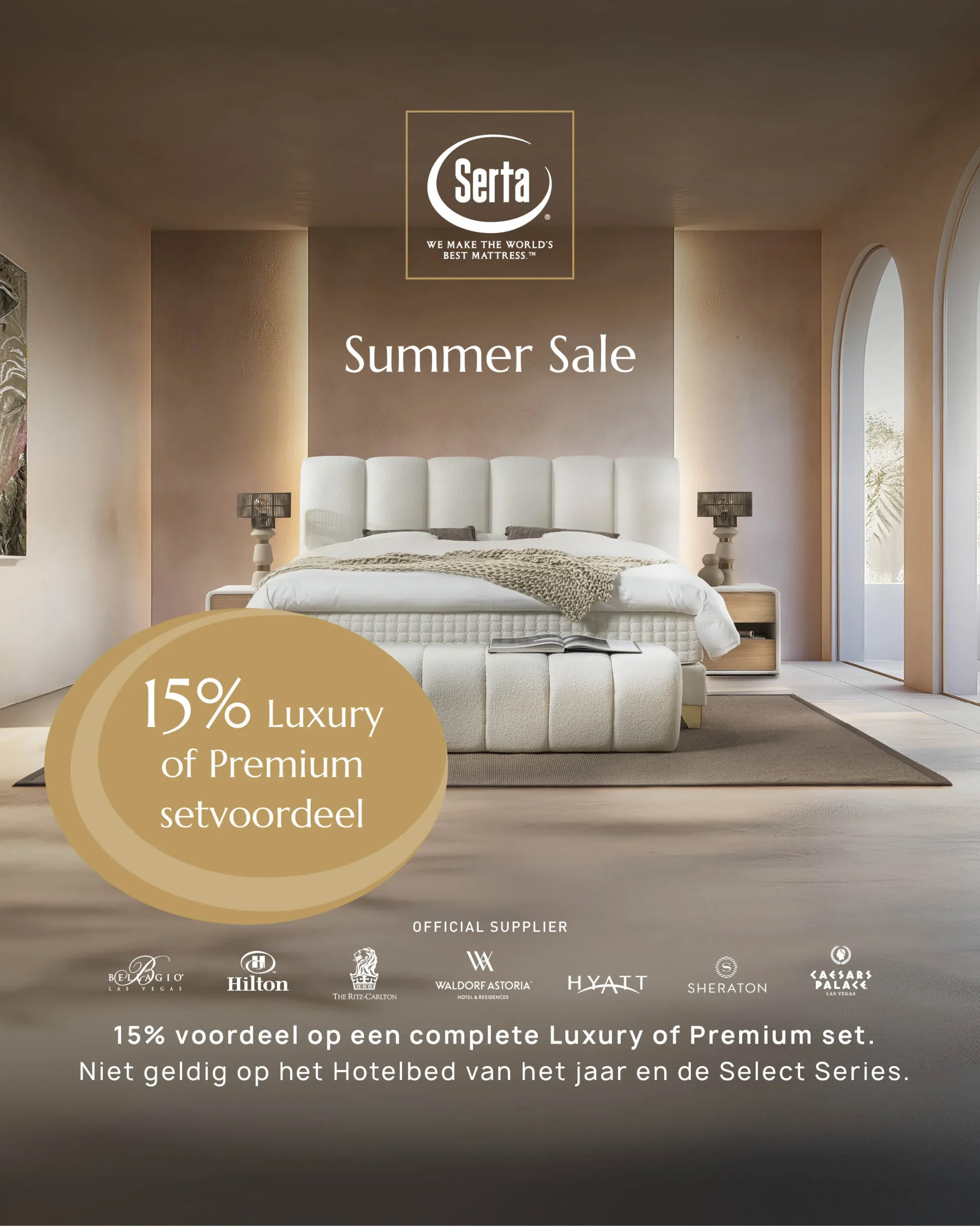 Serta summer sale 15%