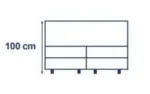 100 zonder oversteek 150x94