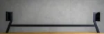 Vick zwart 150x50